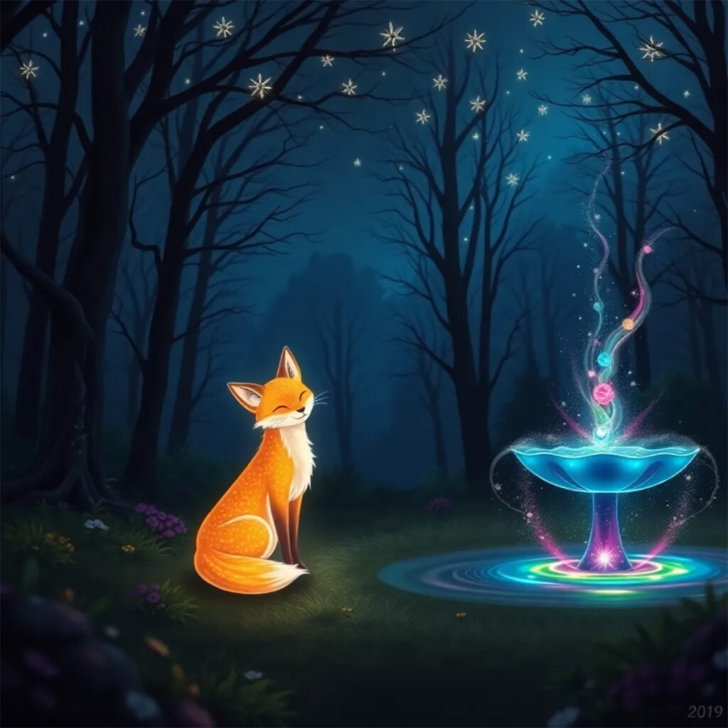 lira et la fontaine Étoilée